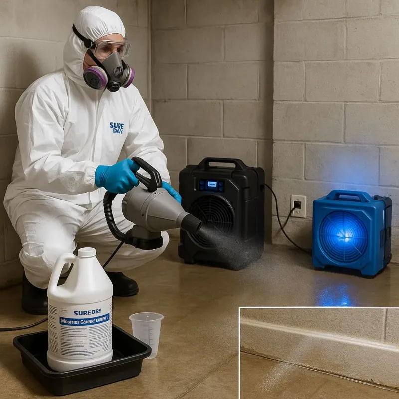 Sanitization and Odor Removal process in Reedsport, OR
