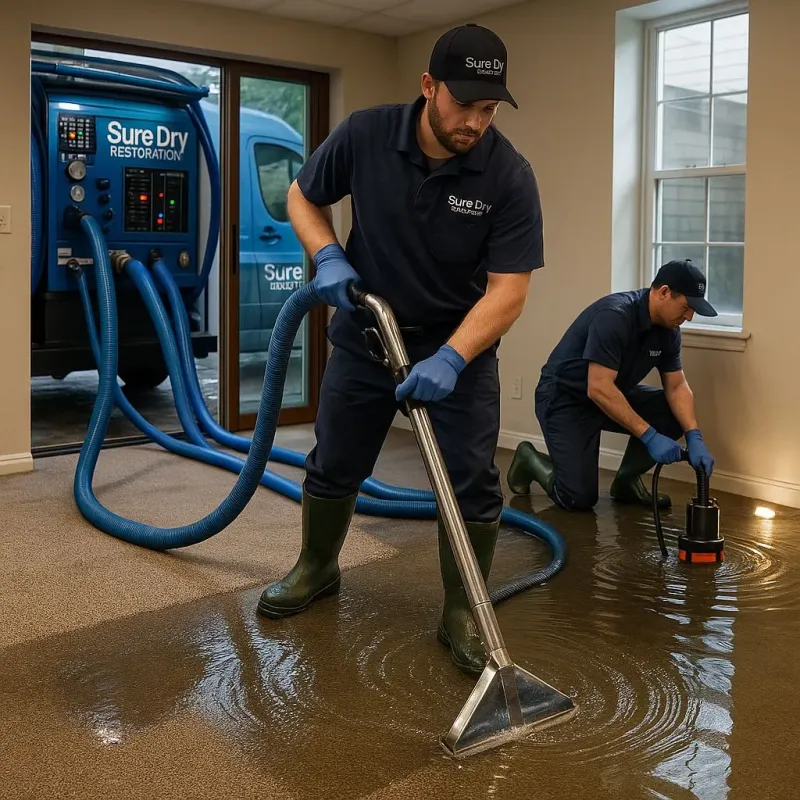 Water Extraction and Removal process in Reedsport, OR